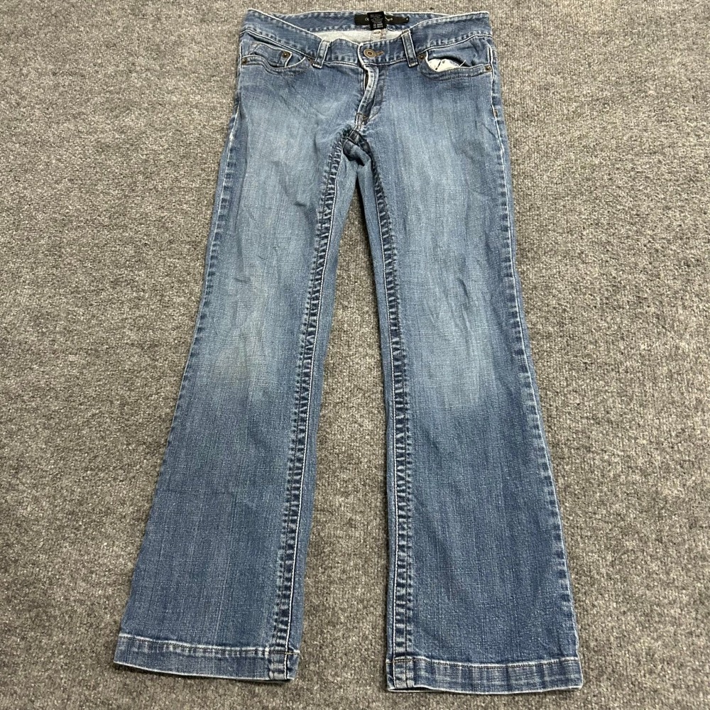 Calvin Klein Jeans Womens Size 6 Blue Bootcut Stretch Denim Casual Mid Rise